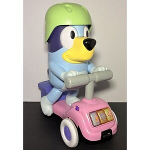 VTech Scooter Time Bluey, Interactive Official Character Toy, Phrases And Sounds